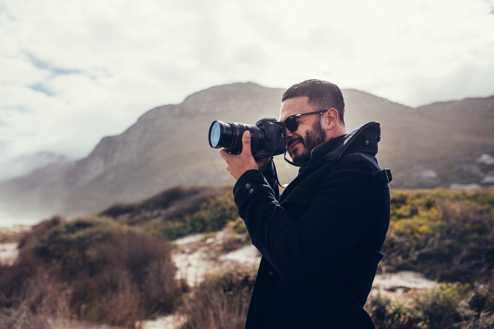 Photographer Photographing in Nature 